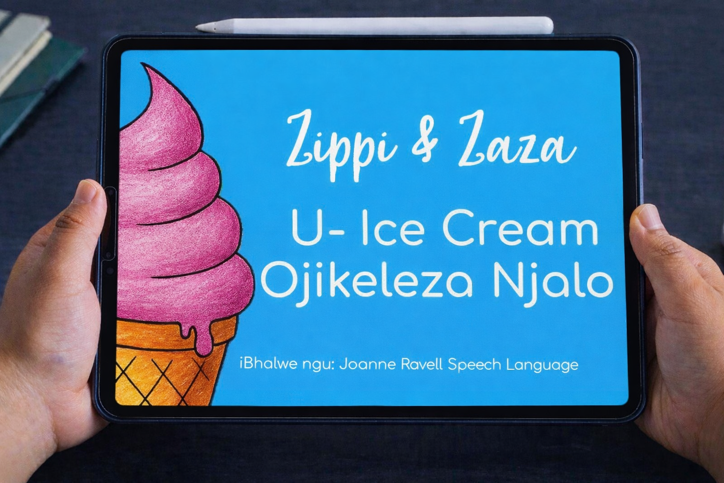 The Twirly Ice Cream/ U-Ice Cream Ojikeleza Njalo DIGITAL eBook.