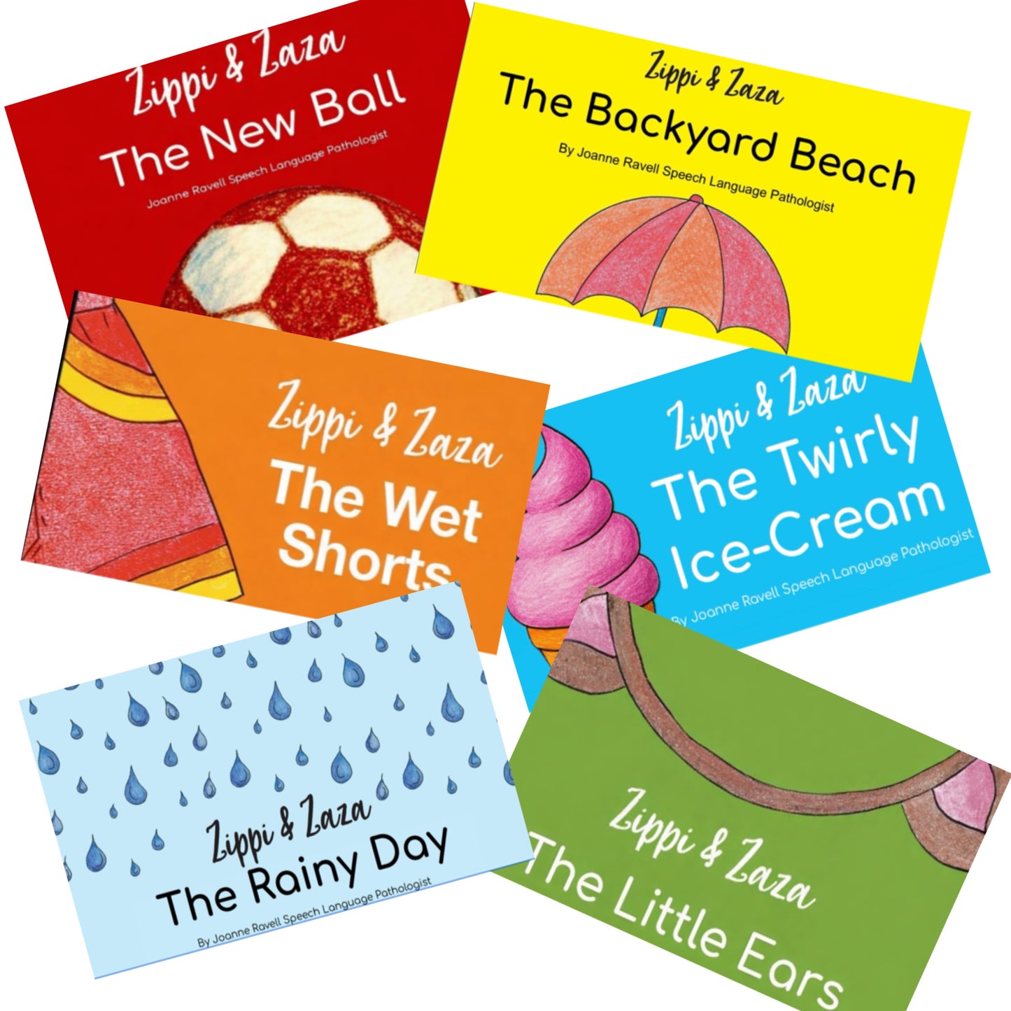 ZIPPI AND ZAZA 5 eBOOK SERIES WITH FREE AUDIO