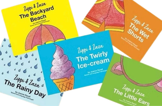ZIPPI AND ZAZA 5 BOOK SERIES WITH FREE AUDIO