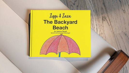 The Backyard Beach HARDCOPY Storybook with Immersive Audio 🔈