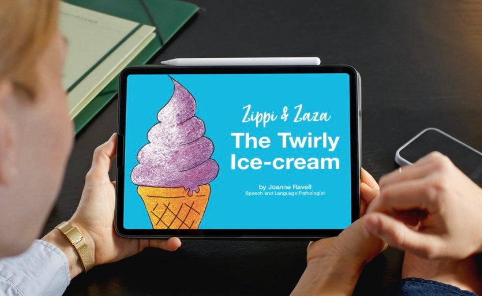 The Twirly Ice Cream/ U-Ice Cream Ojikeleza Njalo DIGITAL eBook.