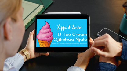 The Twirly Ice Cream/ U-Ice Cream Ojikeleza Njalo DIGITAL eBook.